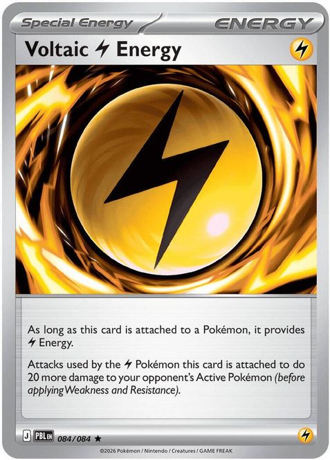 Hovedbilde PBL - 084 - Voltaic Energy - Reverse Holo
