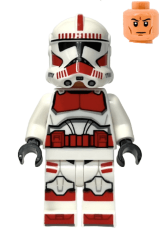 Clone Shock Trooper, Coruscant Guard (Phase 2) - Nougat Head
