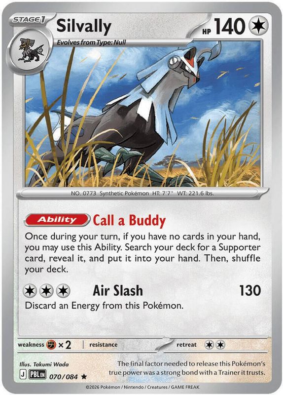 PBL - 070 - Silvally - Reverse Holo