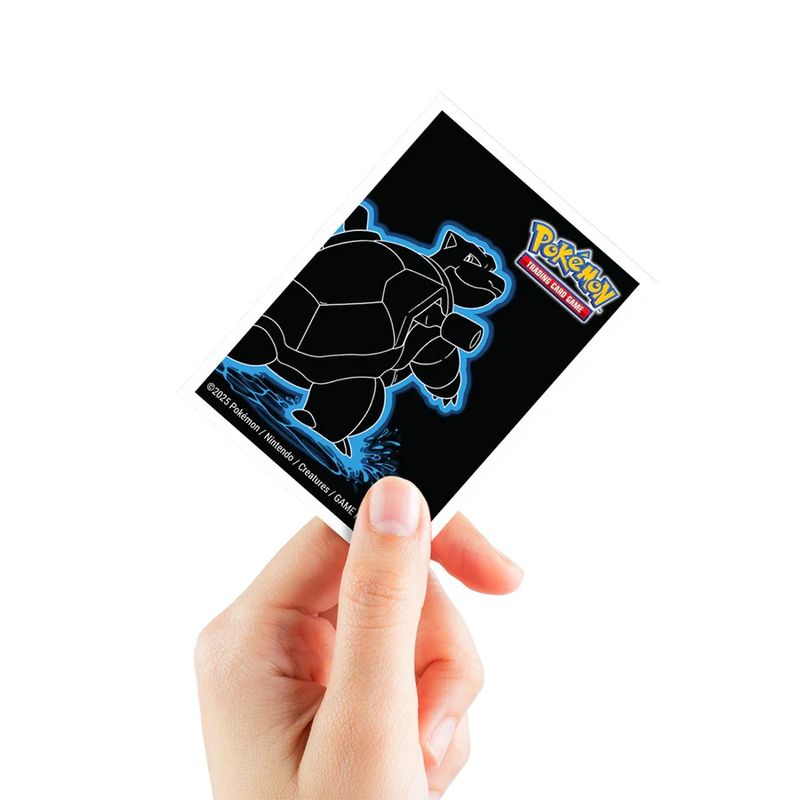 Neon Kanto Blastoise Apex Deck Protector Sleeves (105)