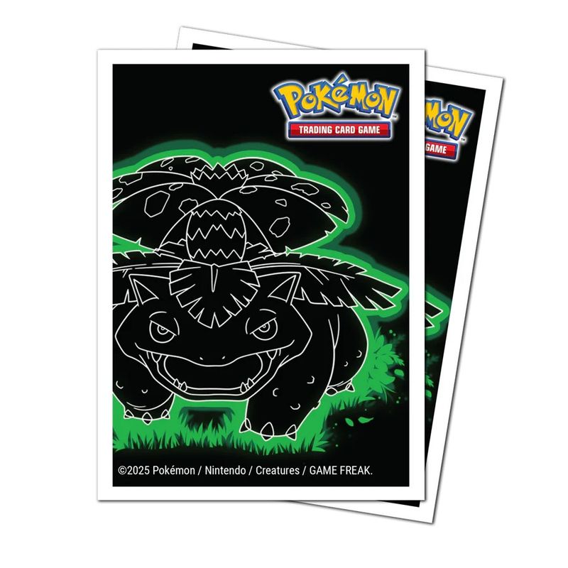 Neon Kanto Venusaur Apex Deck Protector Sleeves (105)