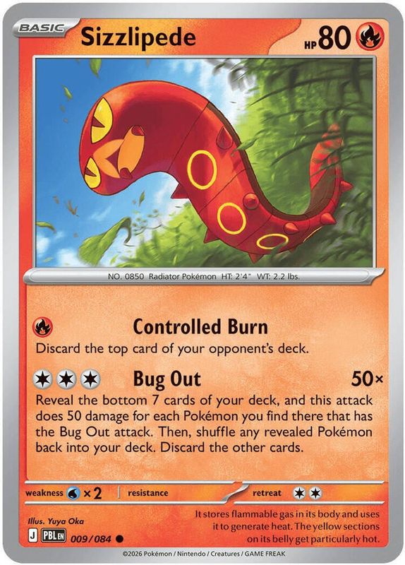 PBL - 009 - Sizzlipede