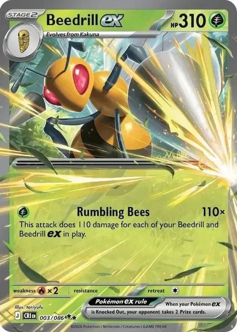 Hovedbilde CRI - 003 - Beedrill ex