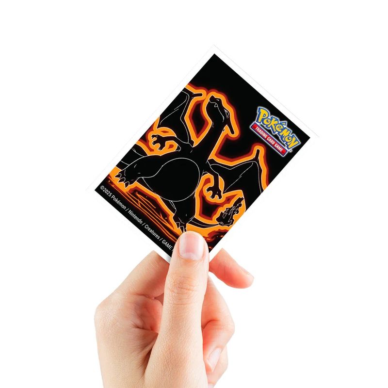 Neon Kanto Charizard Apex Deck Protector Sleeves (105)
